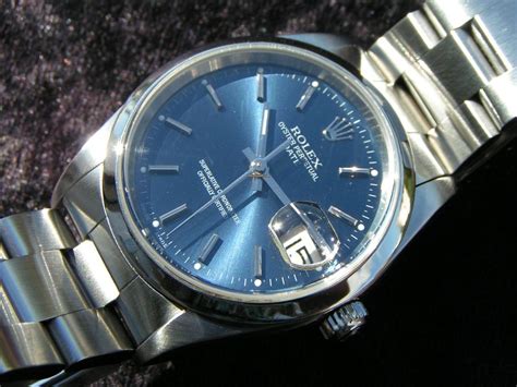 34mm rolex marconi zifferblatt|Rolex Date 15200 from 2003 Steel 34mm blaues Zifferblatt.